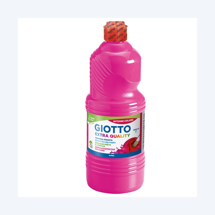 Tempera pronta 1000ml rosso magenta Giotto | Ecotempo