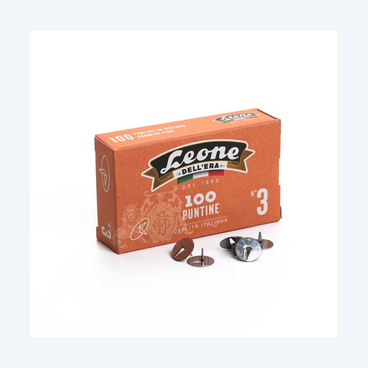 LEONE DELL'ERA Puntine n. 3 acciaio — 44690 | Ecotempo