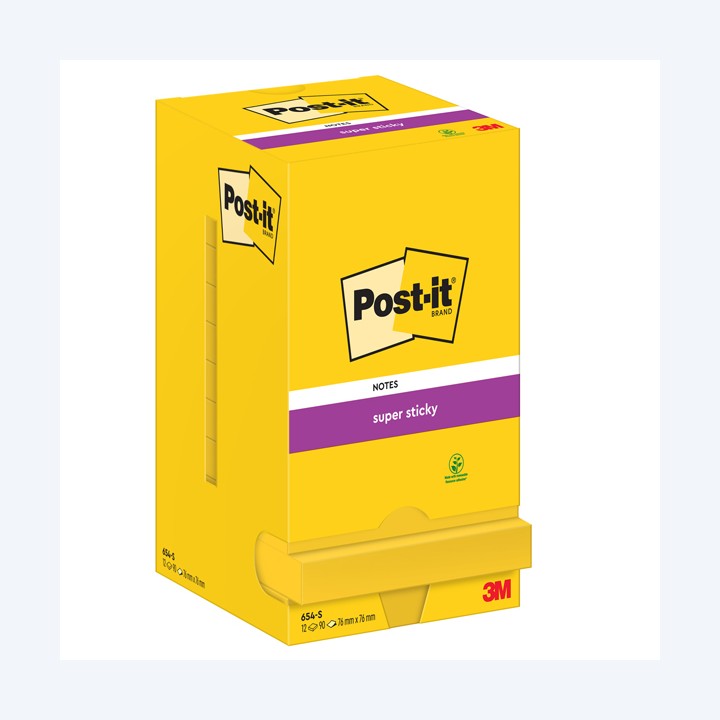 Blocco foglietti Post-it Super Sticky — 45059 | Ecotempo