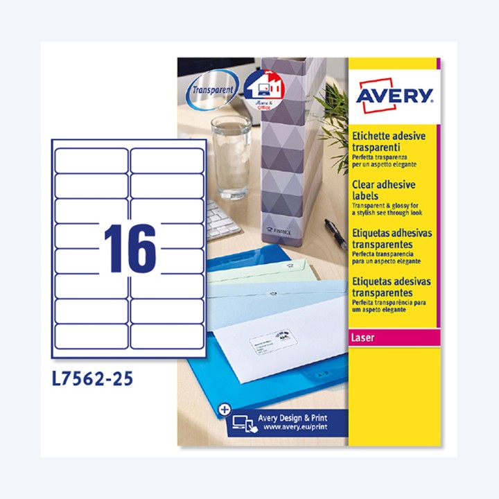 Etichette adesive L7562 in poliestere — 45200 | Ecotempo