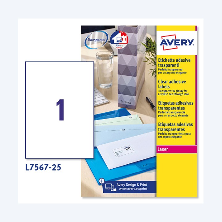 Etichette adesive L7567 in poliestere — 45202 | Ecotempo