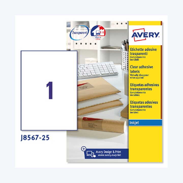 Etichette adesive J8567 in poliestere — 45206 | Ecotempo
