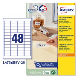 Etichette adesive L4736REV in carta — 45215 | Ecotempo