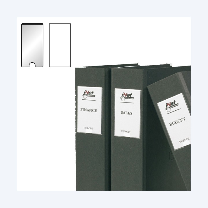 Portaetichette adesivo 22 x 102 mm — 45230 | Ecotempo