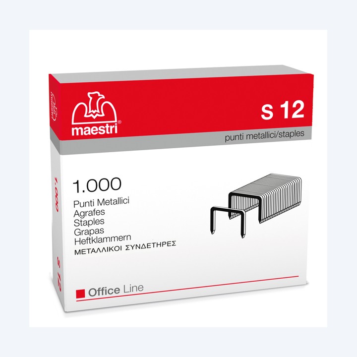 RO-MA Punti S12 23/12 acciaio metallo — 45252 | Ecotempo