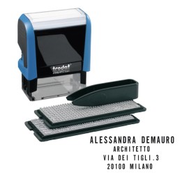 Timbro Printy Typo 4.0 autocomponibile — 45303 | Ecotempo