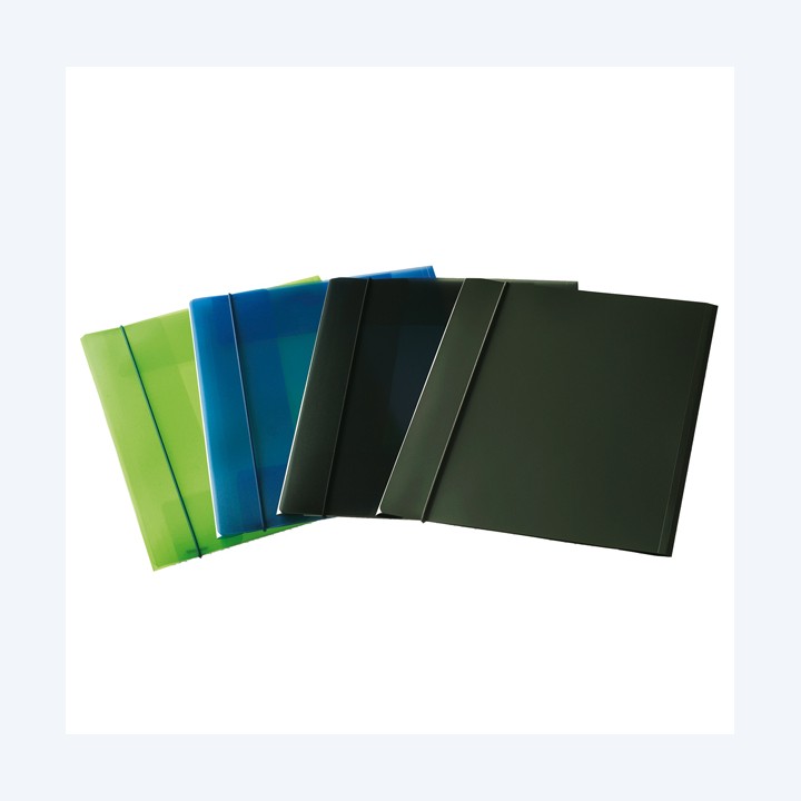 Cartella 3 lembi con elastico A4 PP — 45669 | Ecotempo