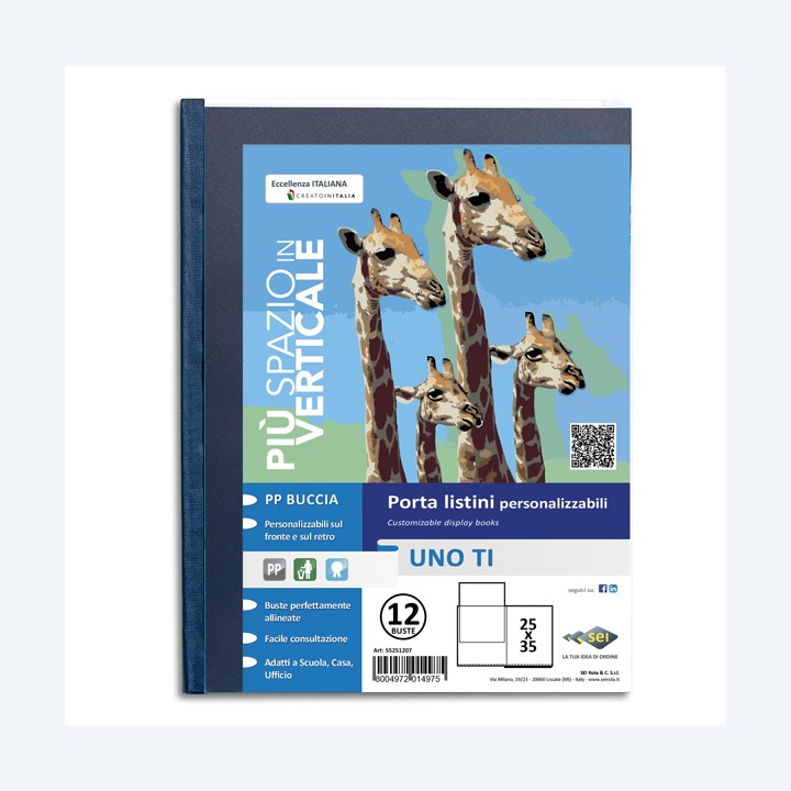 Portalistini personalizzabile Uno TI — 45731 | Ecotempo