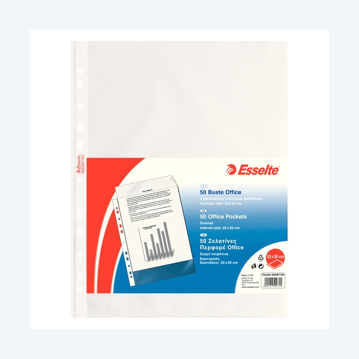 Buste forate CopySafe Office buccia 22 — 45789 | Ecotempo