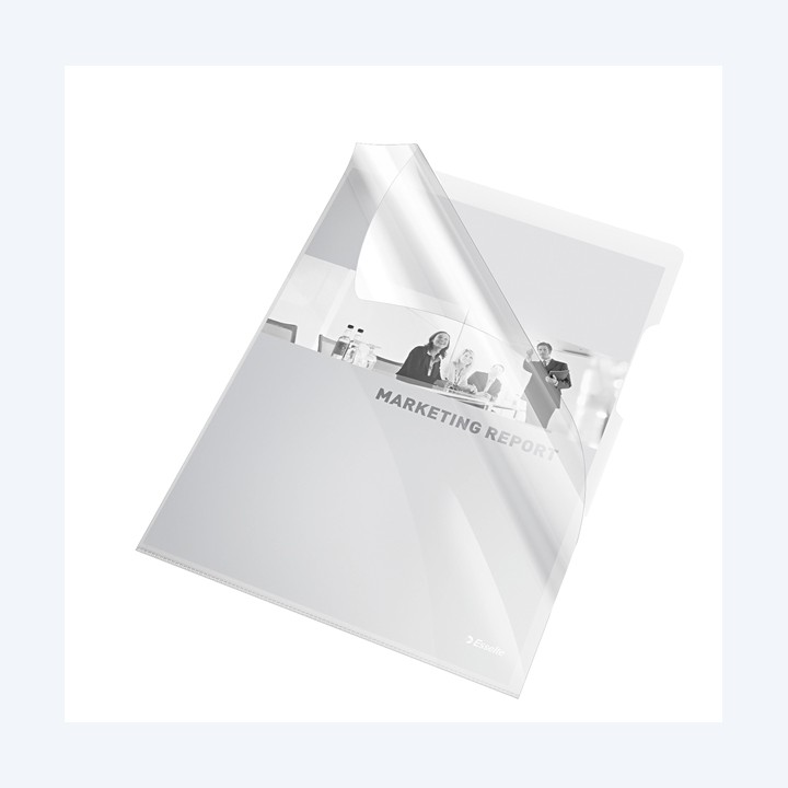 Cartellina a L A4 PVC liscio pesante — 45796 | Ecotempo