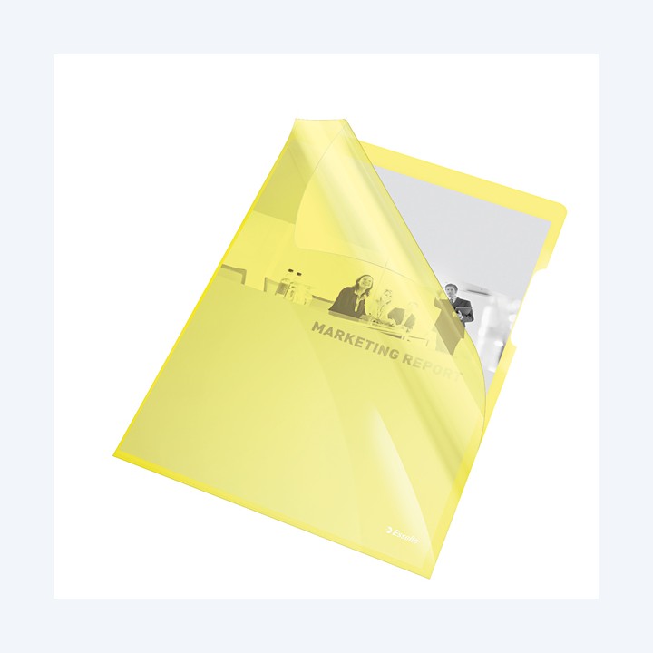 Cartellina a L A4 PVC liscio pesante — 45797 | Ecotempo