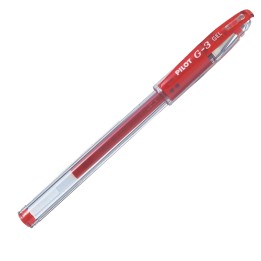 Roller gel G 3 punta 0,7mm rosso Pilot | Ecotempo