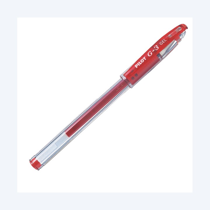 Roller gel G 3 punta 0,7mm rosso Pilot | Ecotempo
