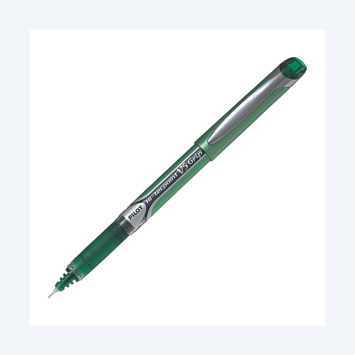 Roller Hi Tecpoint V5 Grip punta 0,5mm verde Pilot | Ecotempo