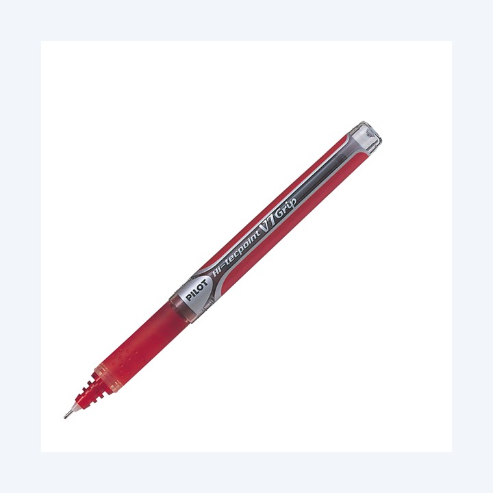 Roller Hi Tecpoint V7 Grip punta 0,7mm rosso Pilot | Ecotempo