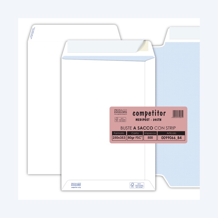 Busta a sacco Competitor FSC strip — 46160 | Ecotempo