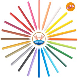 BIC KIDS Pastelli colorati Plastidecor — 46455 | Ecotempo