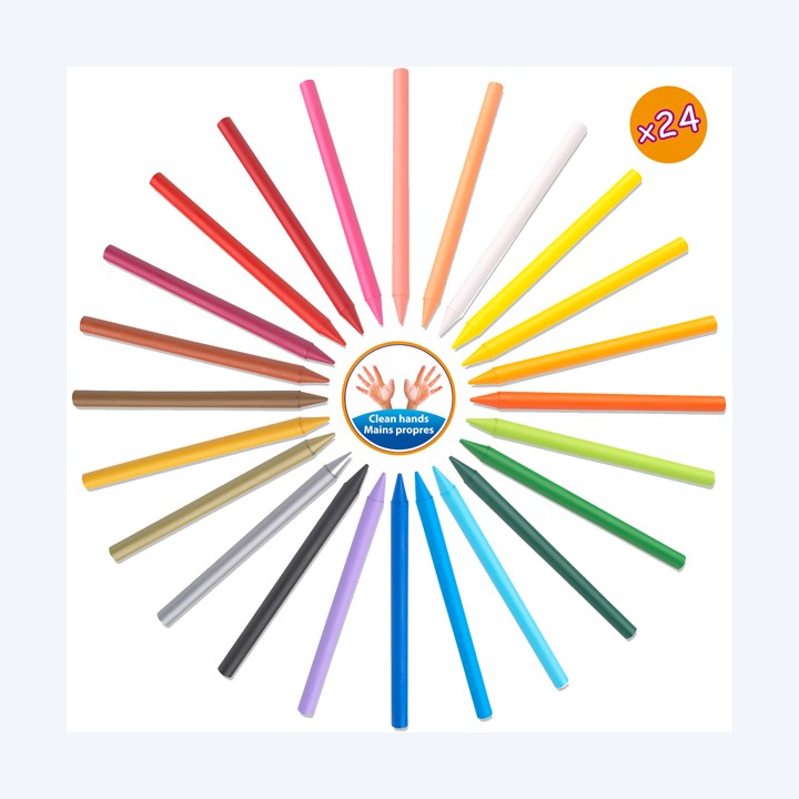 BIC KIDS Pastelli colorati Plastidecor — 46455 | Ecotempo