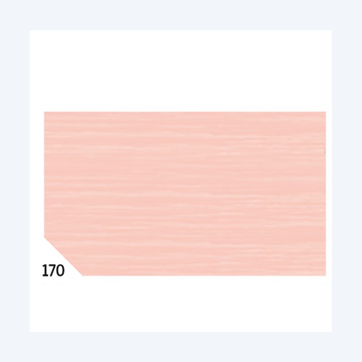 Carta crespa 50 x 250 cm 48 gr rosa 170 — 46554 | Ecotempo