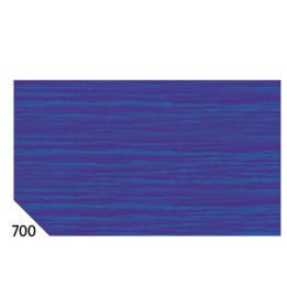 Carta crespa 50 x 250 cm 48 gr blu 700 — 46558 | Ecotempo