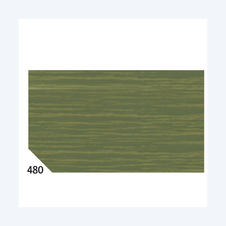 Carta crespa 50 x 250 cm 48 gr verde — 46563 | Ecotempo
