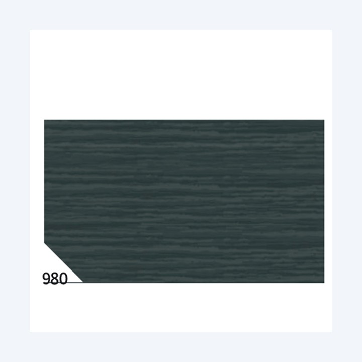 Carta crespa 50 x 250 cm 48 gr nero 980 — 46565 | Ecotempo