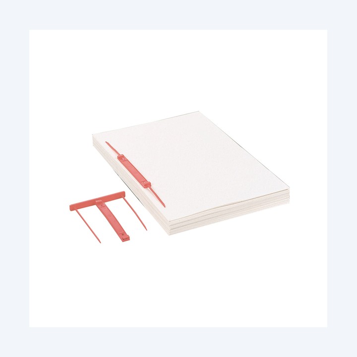 Fastener Capiclass 1 passo 80 mm rosso — 46916 | Ecotempo