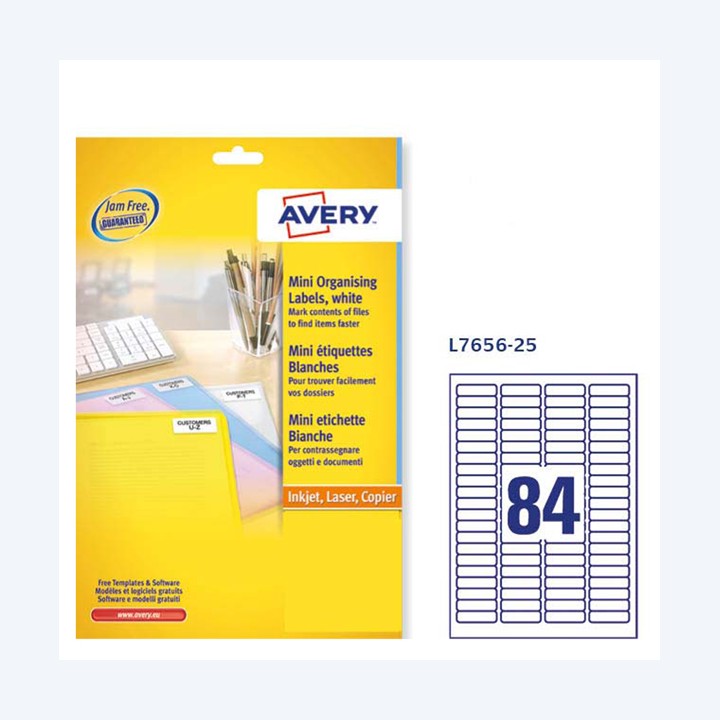 AVERY Etichette adesive L7656 in carta — 47036 | Ecotempo