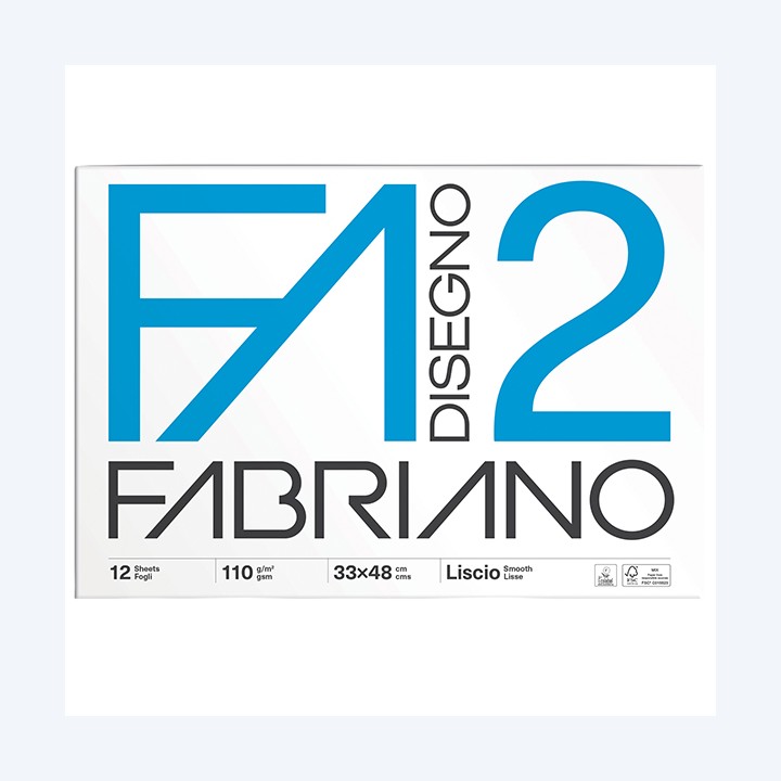 Album F2 33 x 48 cm 12 fogli 110 gr — 47080 | Ecotempo