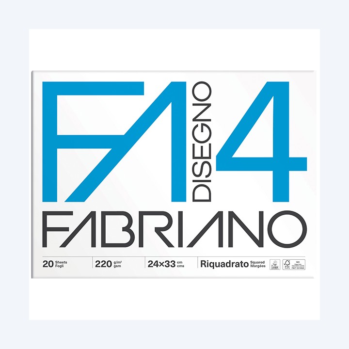 Album F4 24 x 33 cm 20 fogli 220 gr — 47084 | Ecotempo