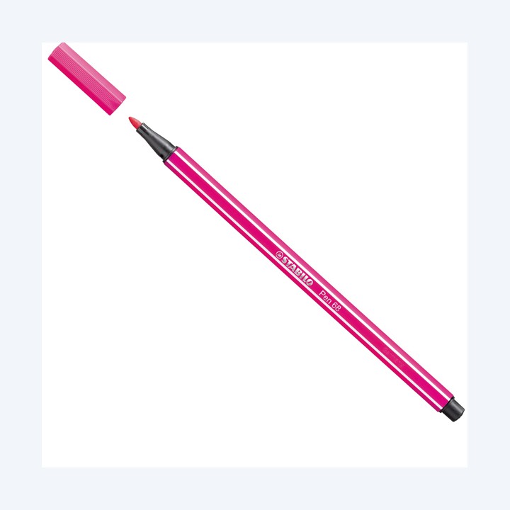 Pennarello Pen 68 rosa scuro 56 Stabilo | Ecotempo