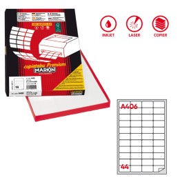 Etichette adesive A/406 in carta — 47271 | Ecotempo