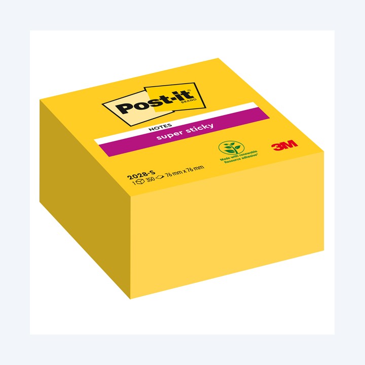 Blocco foglietti Post-it Super Sticky — 47460 | Ecotempo