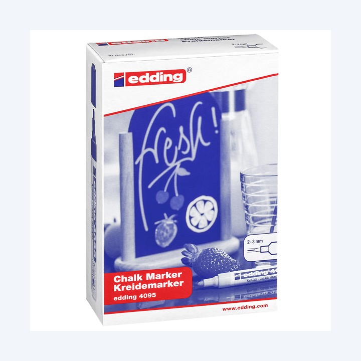 Marcatore a gesso liquido 4095 punta — 47578 | Ecotempo