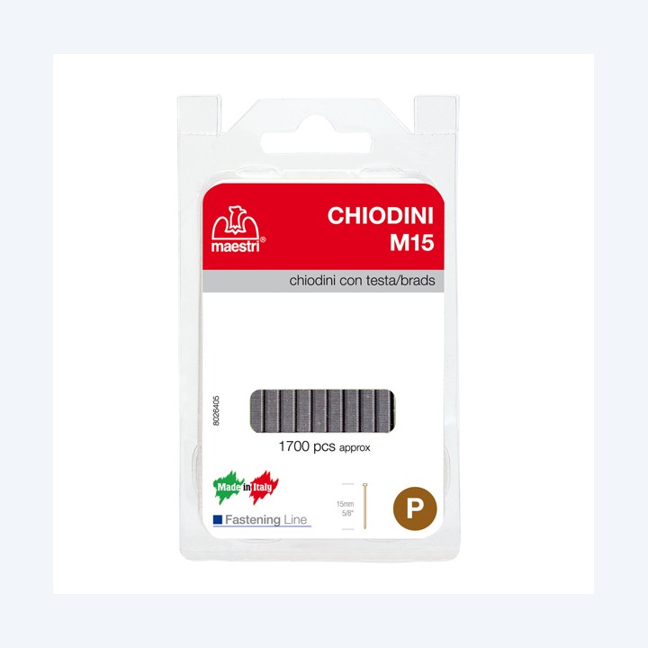 RO-MA Chiodini M15 per fissatrici con — 47774 | Ecotempo