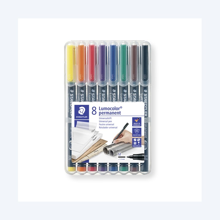 Pennarello Astucci Lumocolor Permanent — 47925 | Ecotempo