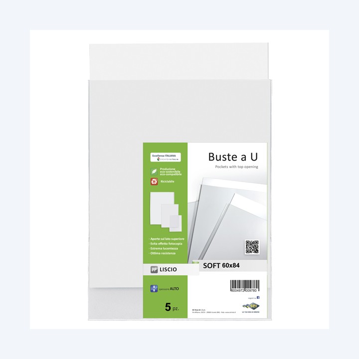 Buste a sacco Soft PPL 60 x 84 cm — 48117 | Ecotempo