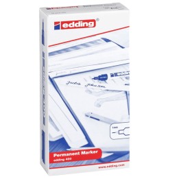 Marcatore permanente 400 punta tonda 1 mm nero Edding | Ecotempo
