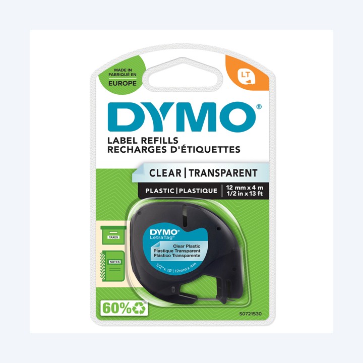 Nastro Letratag 122670 12 mm x 4mt — 48630 | Ecotempo