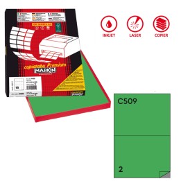Etichette adesive C/509 in carta — 48654 | Ecotempo