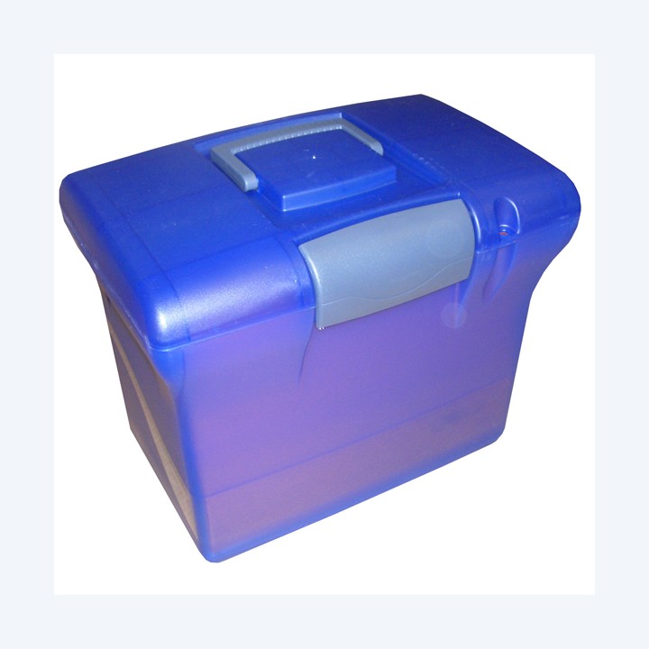 Valigetta Arianna blu traslucido con 5 — 49405 | Ecotempo