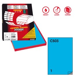 Etichette adesive C/503 in carta — 49695 | Ecotempo