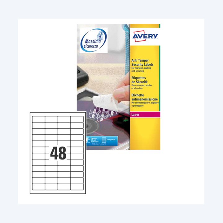 Etichette adesive L6113 in poliestere — 49699 | Ecotempo