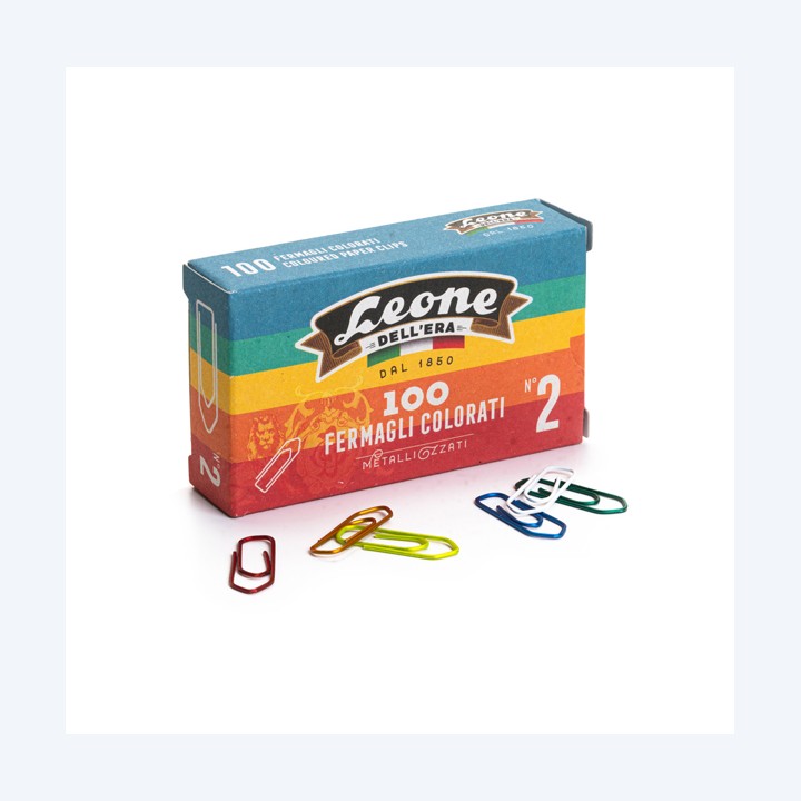 LEONE DELL'ERA Fermagli metallizzati n — 49762 | Ecotempo