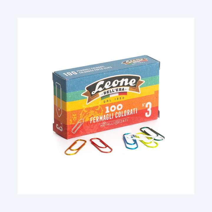 LEONE DELL'ERA Fermagli metallizzati n — 49763 | Ecotempo