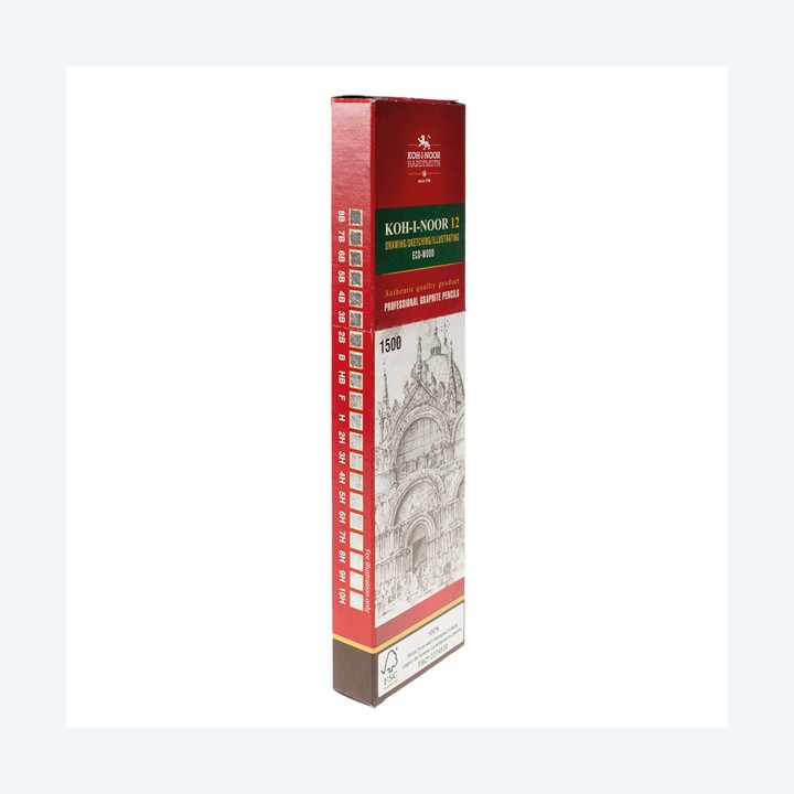 Matita in grafite H1500 gradazione 2H — 49798 | Ecotempo