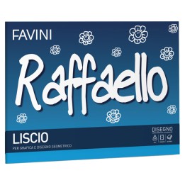 Album Raffaello 24 x 33 cm 100gr 20 fogli liscio Favini | Ecotempo