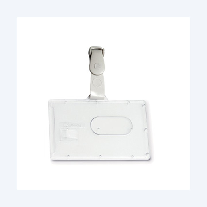 Portabadge rigido Pocket clip in — 50096 | Ecotempo