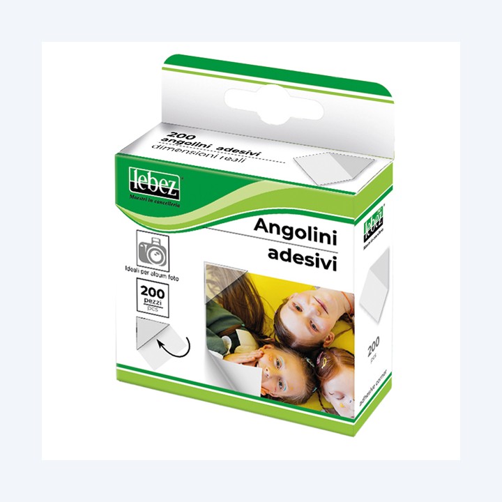 Angoli adesivi per foto trasparente — 50099 | Ecotempo