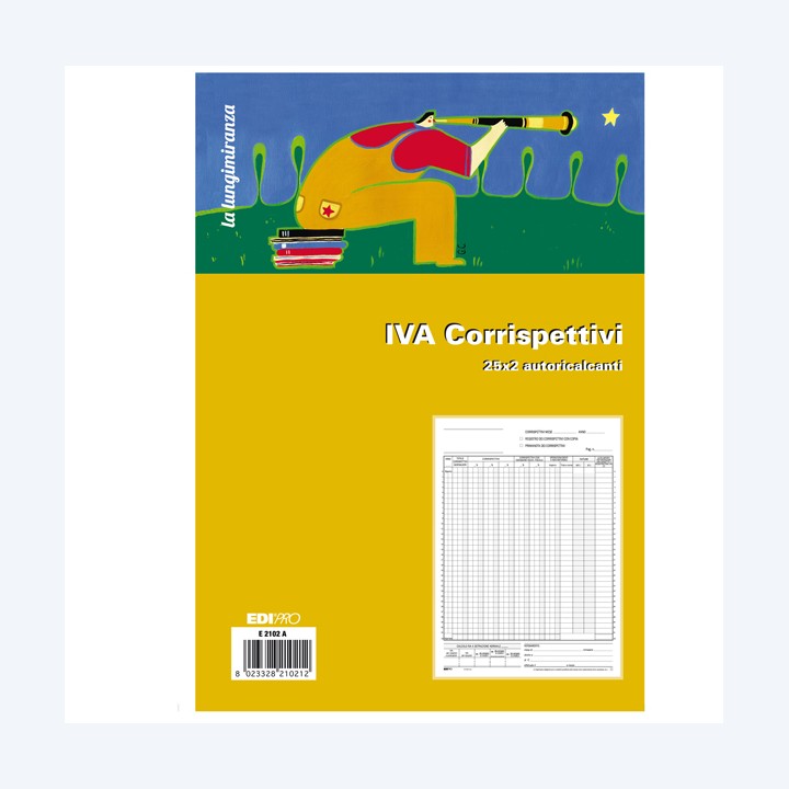 Registro prima nota Iva corrispettivi — 50235 | Ecotempo